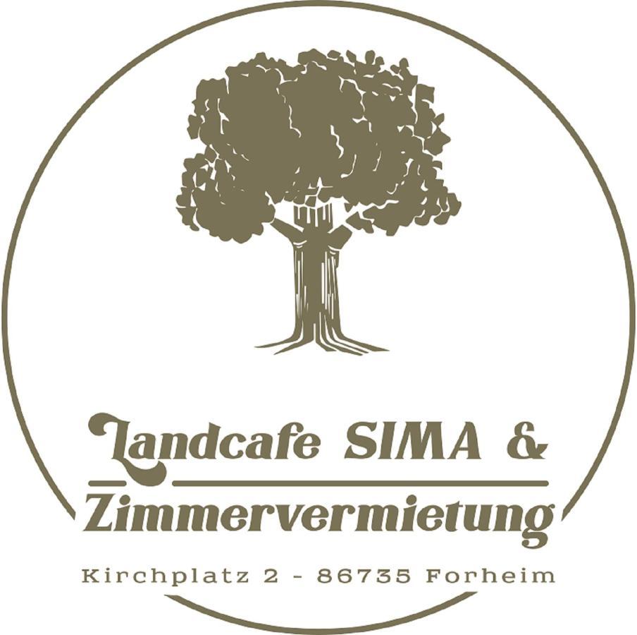 Landcafe Sima & Zimmervermietung Forheim 外观 照片